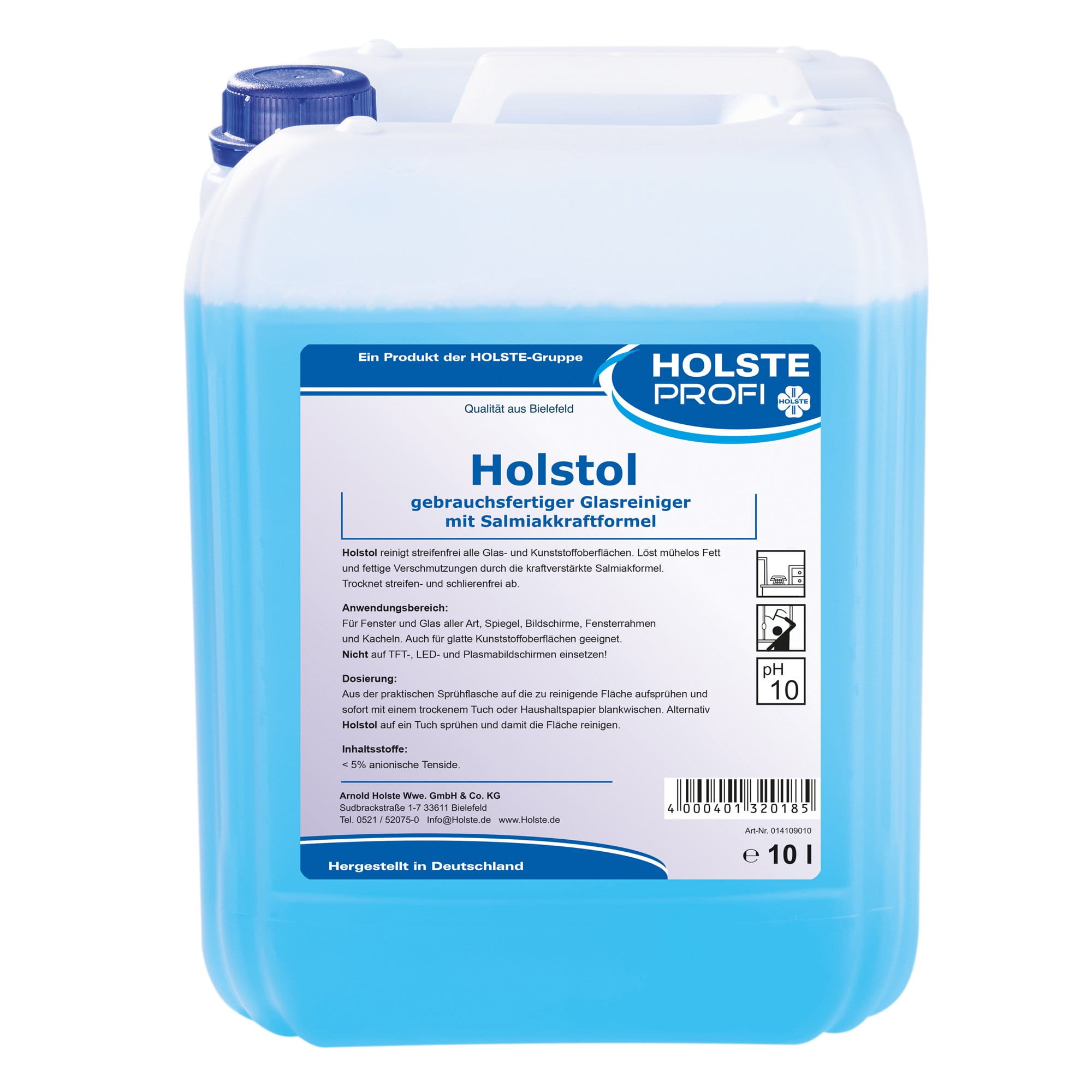 Holste Holstol Profi Glasreiniger A 320 10 Liter Kanister 014109010_1