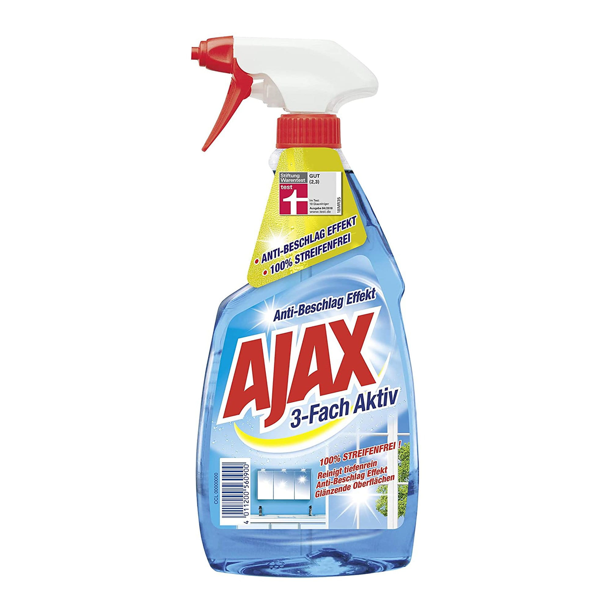 Ajax Glasreiniger 3-fach aktiv Sprühpistole 500 ml Sprühflasche 1770811_1