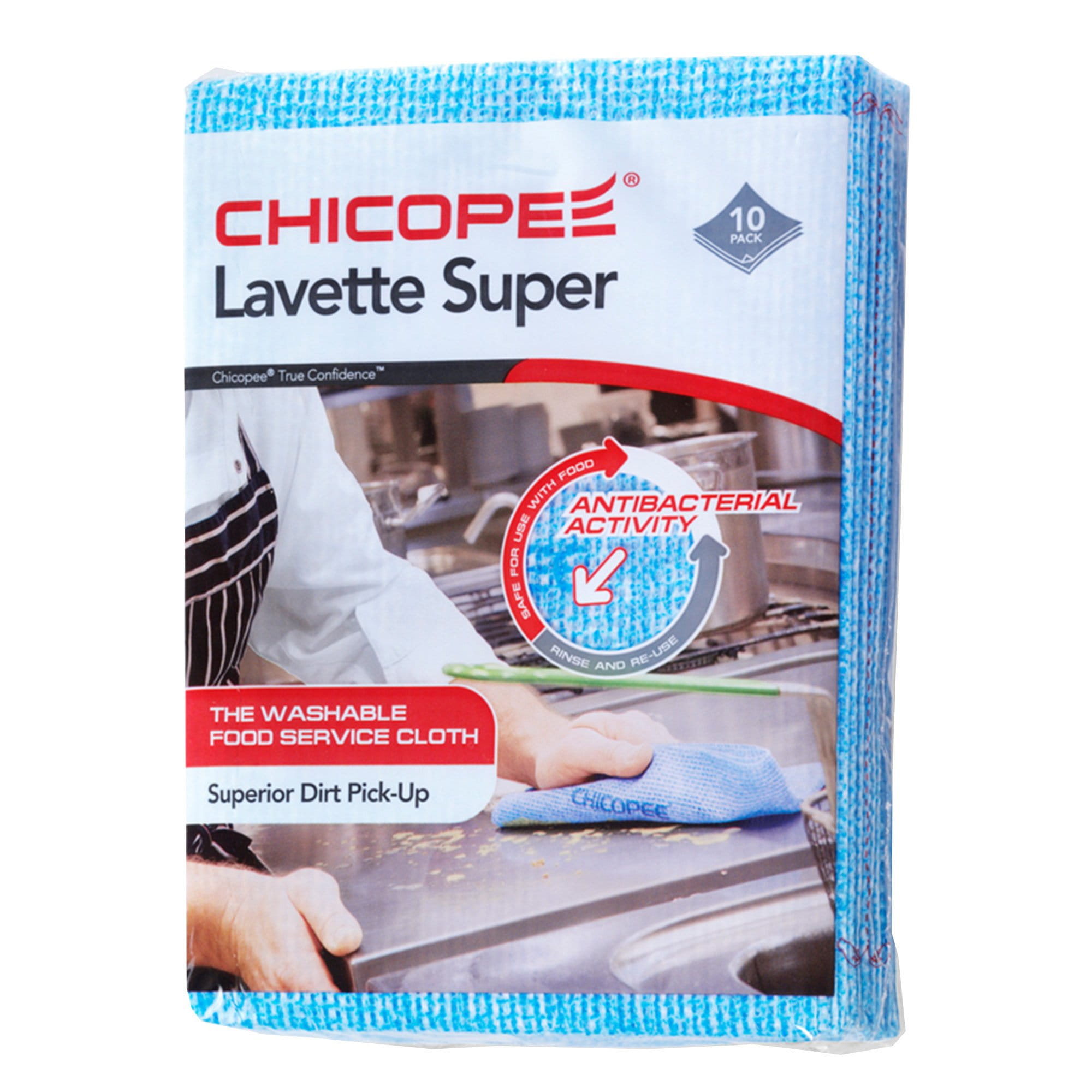 Chicopee Lavette Super Wisch- Spültücher, 10 Stück blau 7453000_1