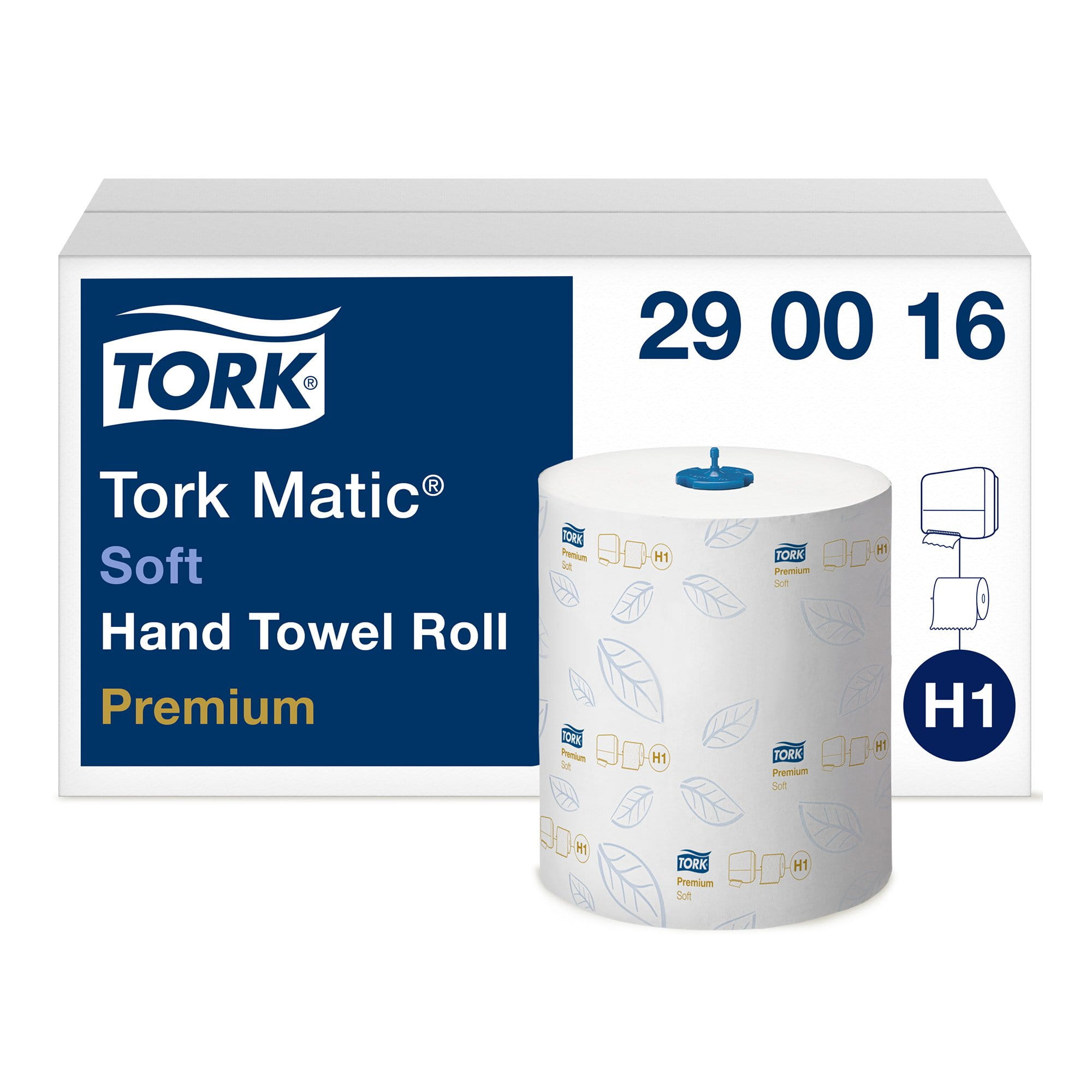 Tork Matic Handtuchrollen Premium TAD 100 Meter 6 Rollen 290016_1