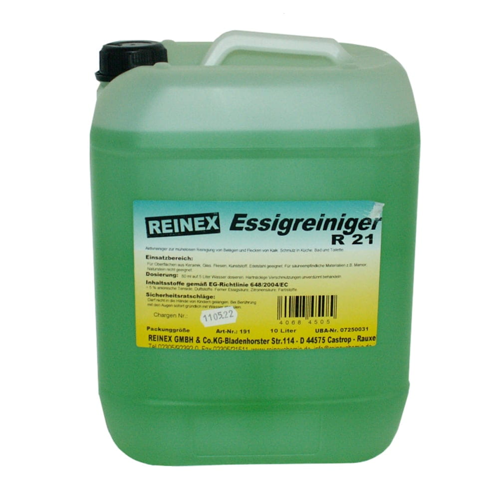 Reinex R21 Essigreiniger 10 Liter Kanister 0191_1