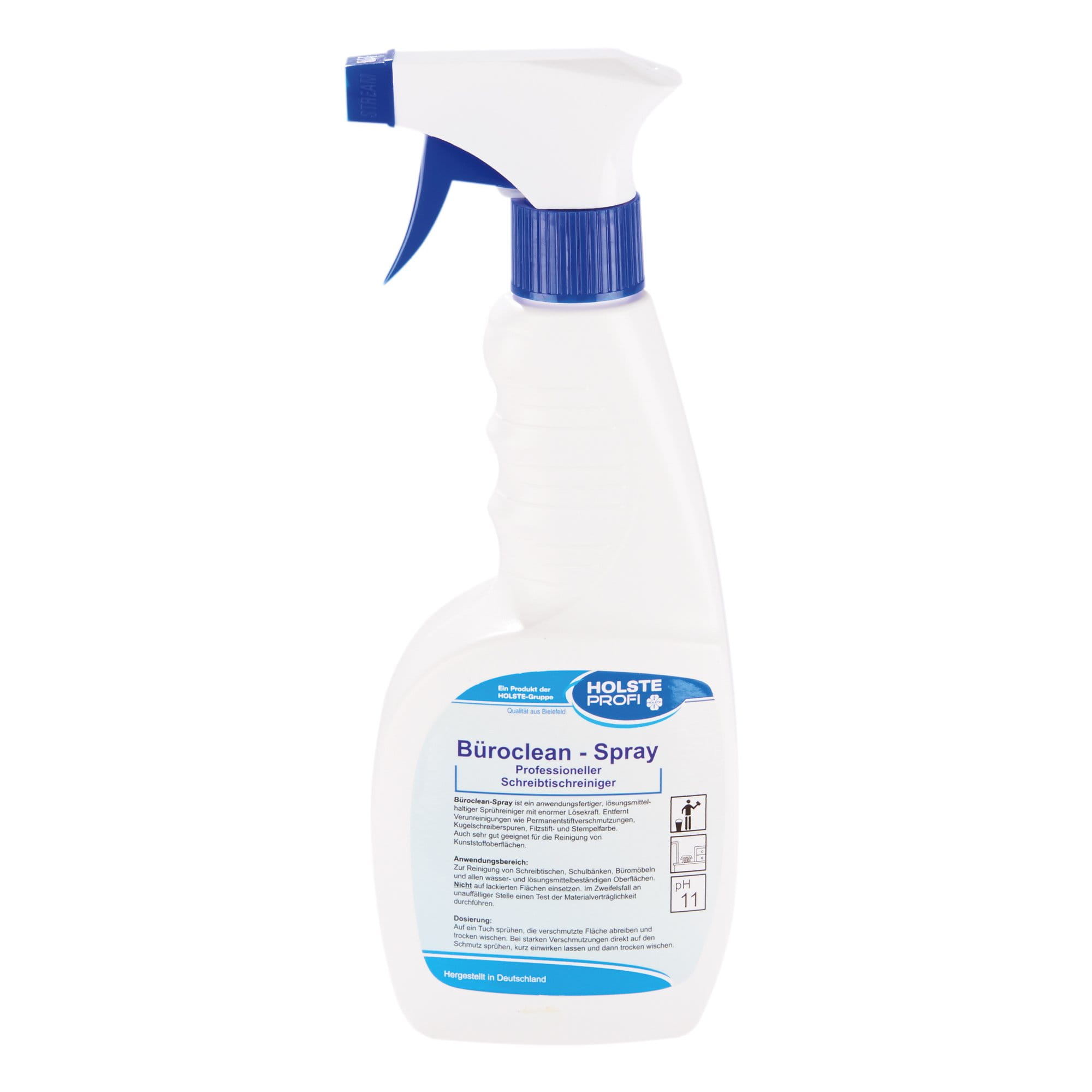 Holste Büro-Clean Spray SP 904 Schreibtischreiniger 500 ml Flasche 014111012-1_1