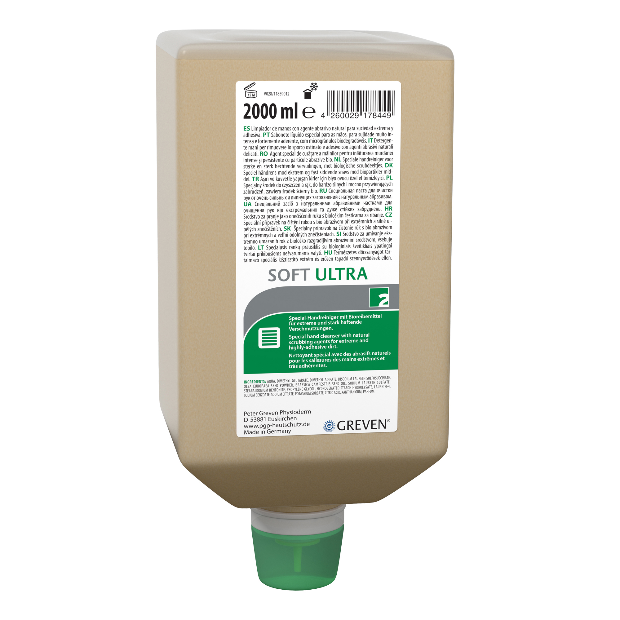 Greven Ivraxo Soft Ultra Handreiniger 2 Liter Weichflasche 14125008-1_1