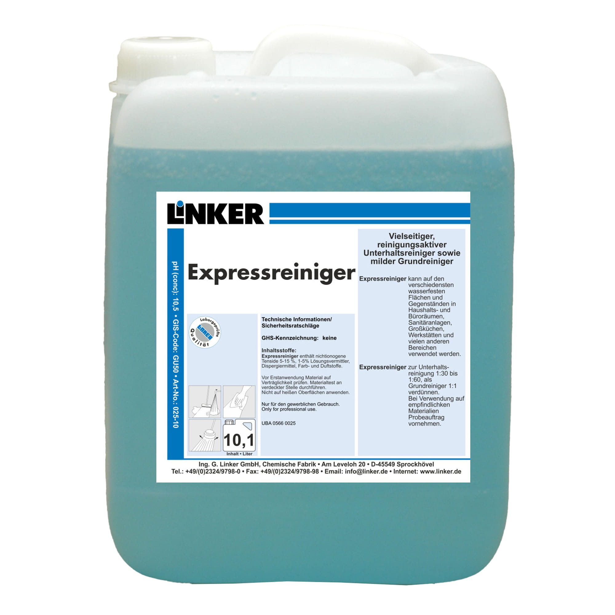 Linker Expressreiniger 10 Liter Kanister 025-10_1