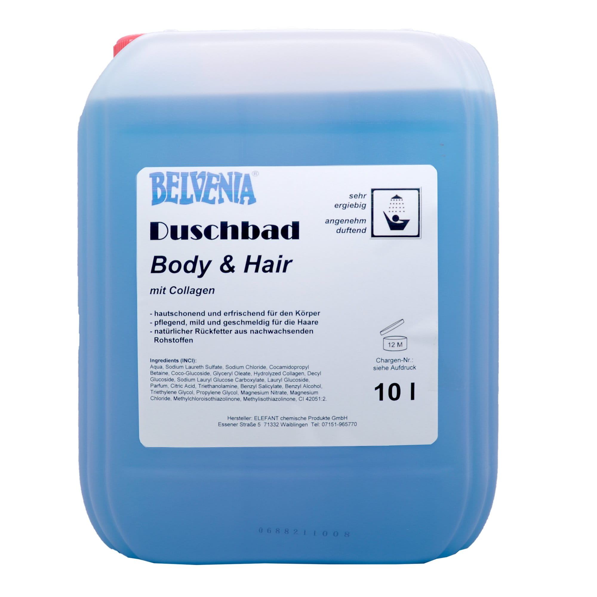 Body & Hair Duschgel Shampoo 10 Liter Kanister 809_1