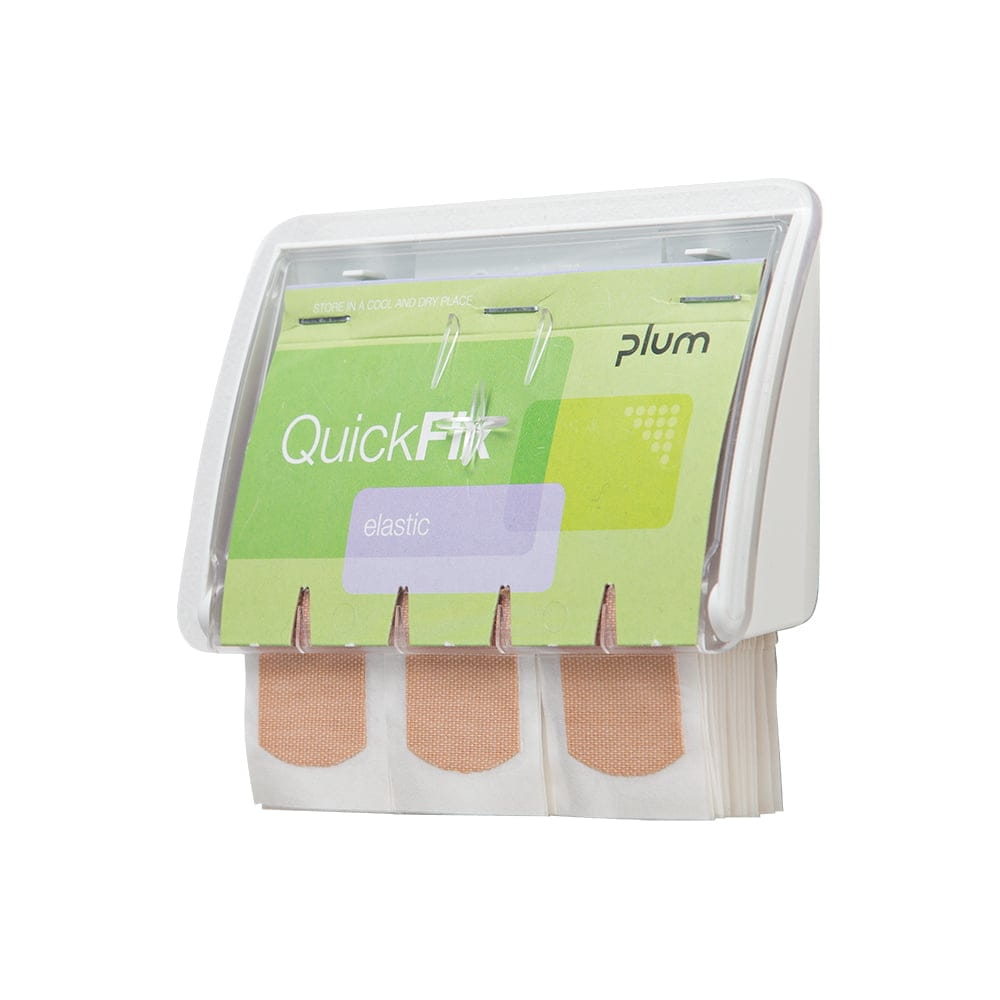 Plum QuickFix Uno Pflasterspender transparent + 45 Pflaster 5531-plum_1