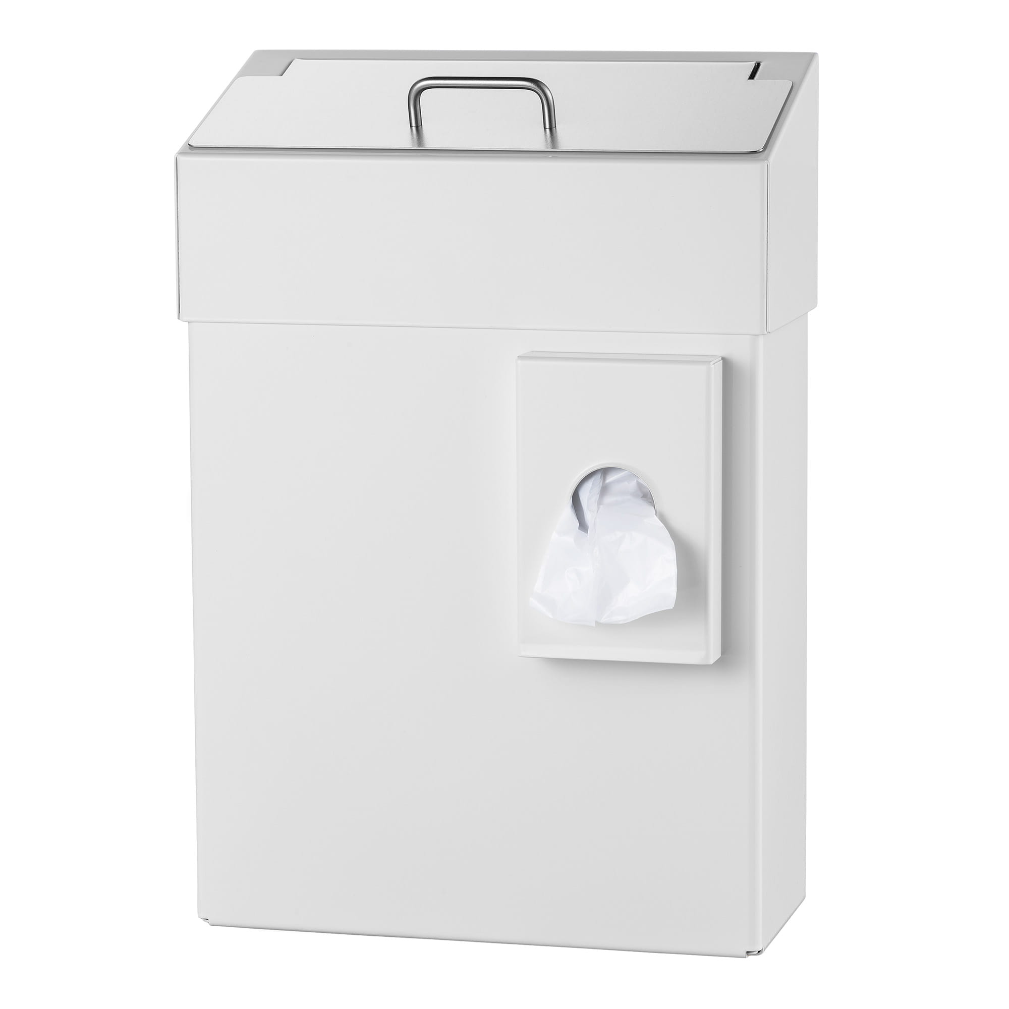 MediQo-line Hygiene-Abfallbehälter 10 Liter Hygienebeutelhalter MQHB10 weiß 8255_1