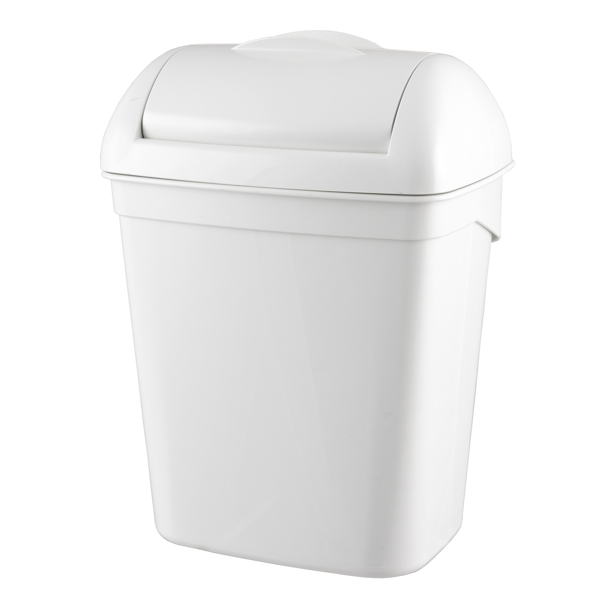 PlastiQline Hygiene-Abfallbehälter 8 Liter Kunststoff weiß PQH8 weiß 5645_1