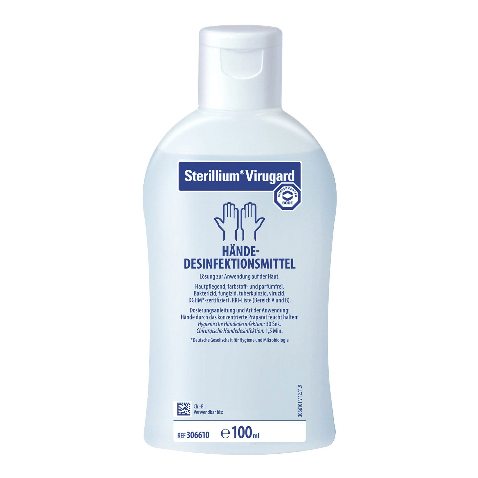 Bode Sterillium Virugard Händedesinfektionsmittel 100 ml Flasche 306610_1