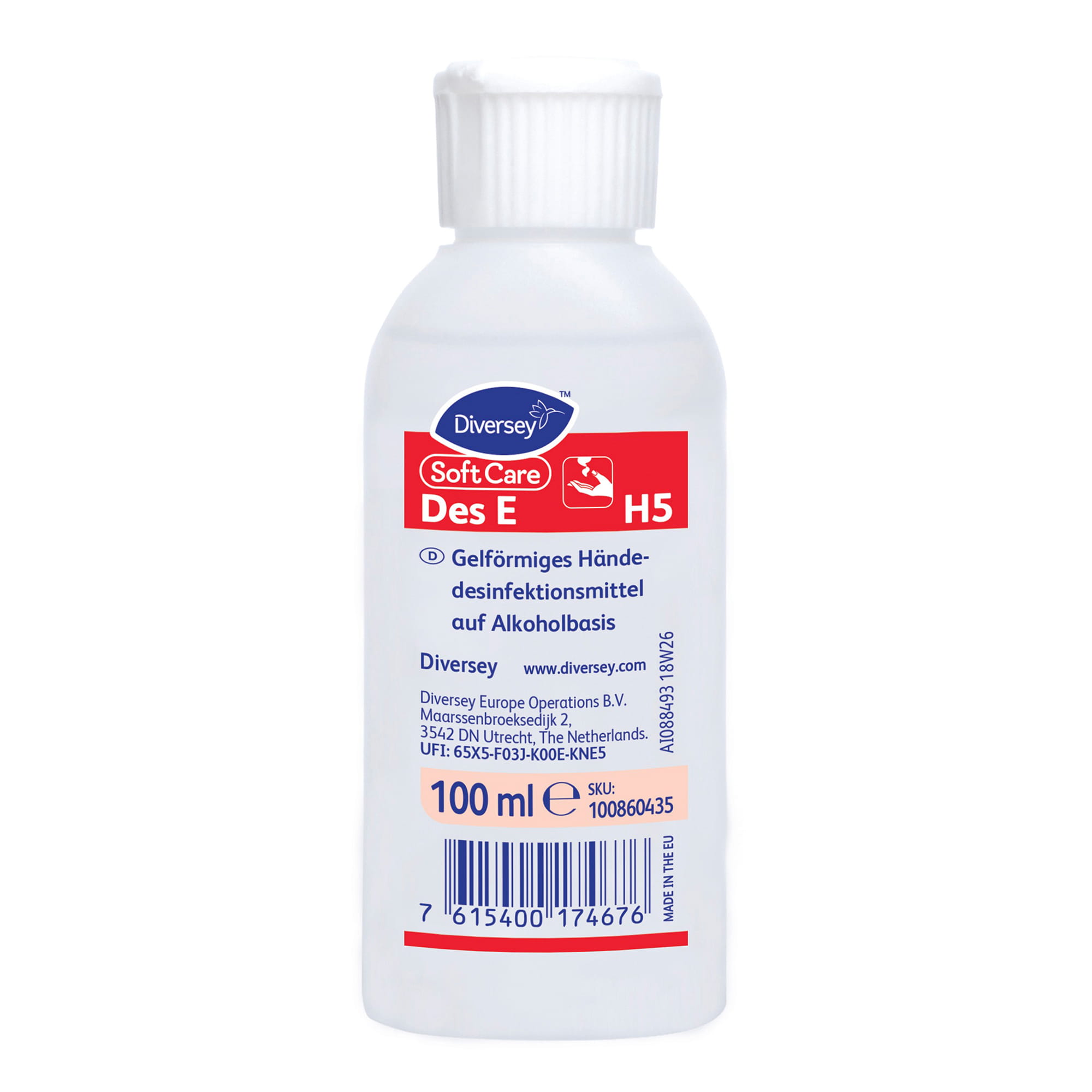 Soft Care H5 Des E Desinfektionsgel 100 ml Flasche 100860435-1_1