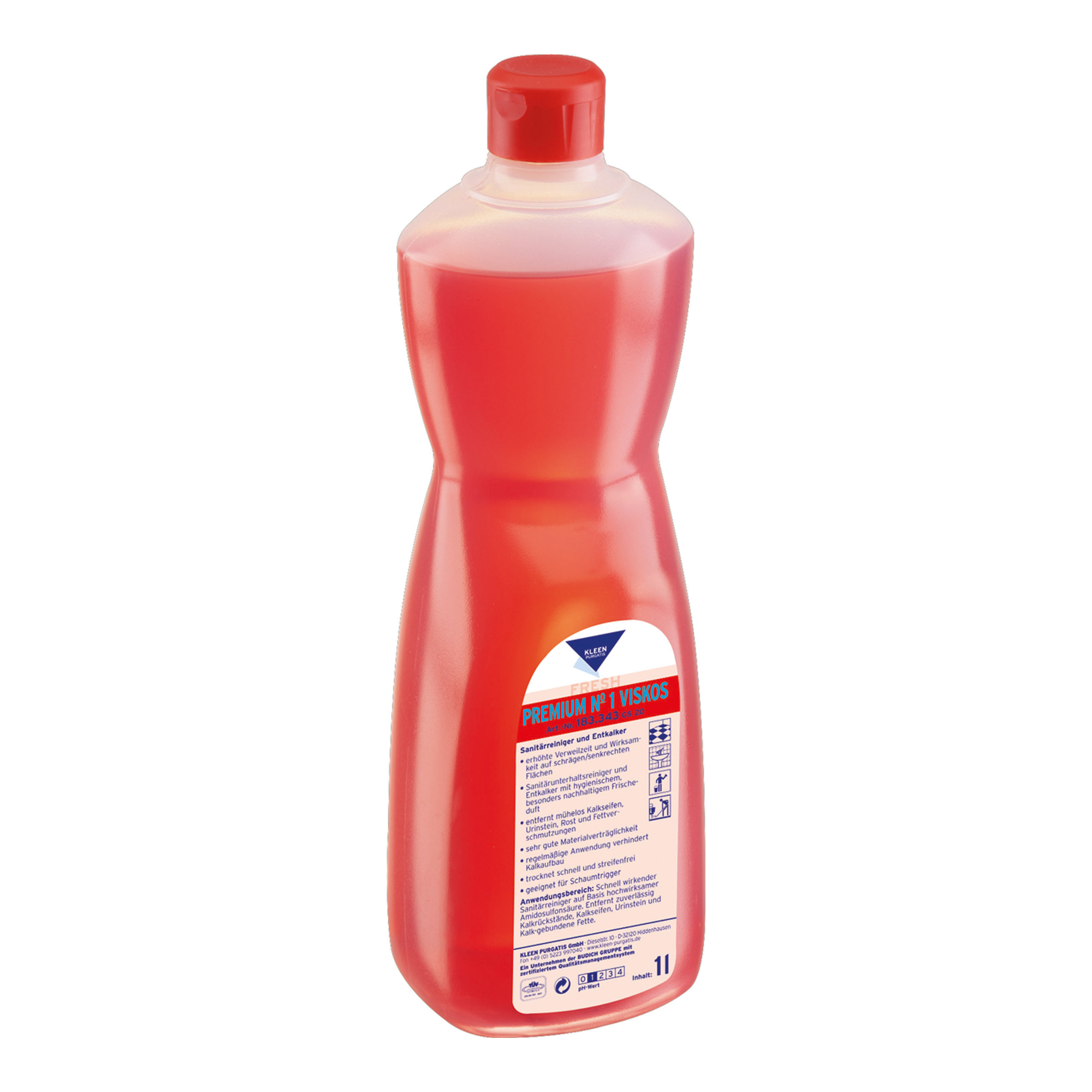 Kleen Purgatis Premium No 1 Viskos Sanitärunterhaltsreiniger 1 Liter Flasche 90183343_1