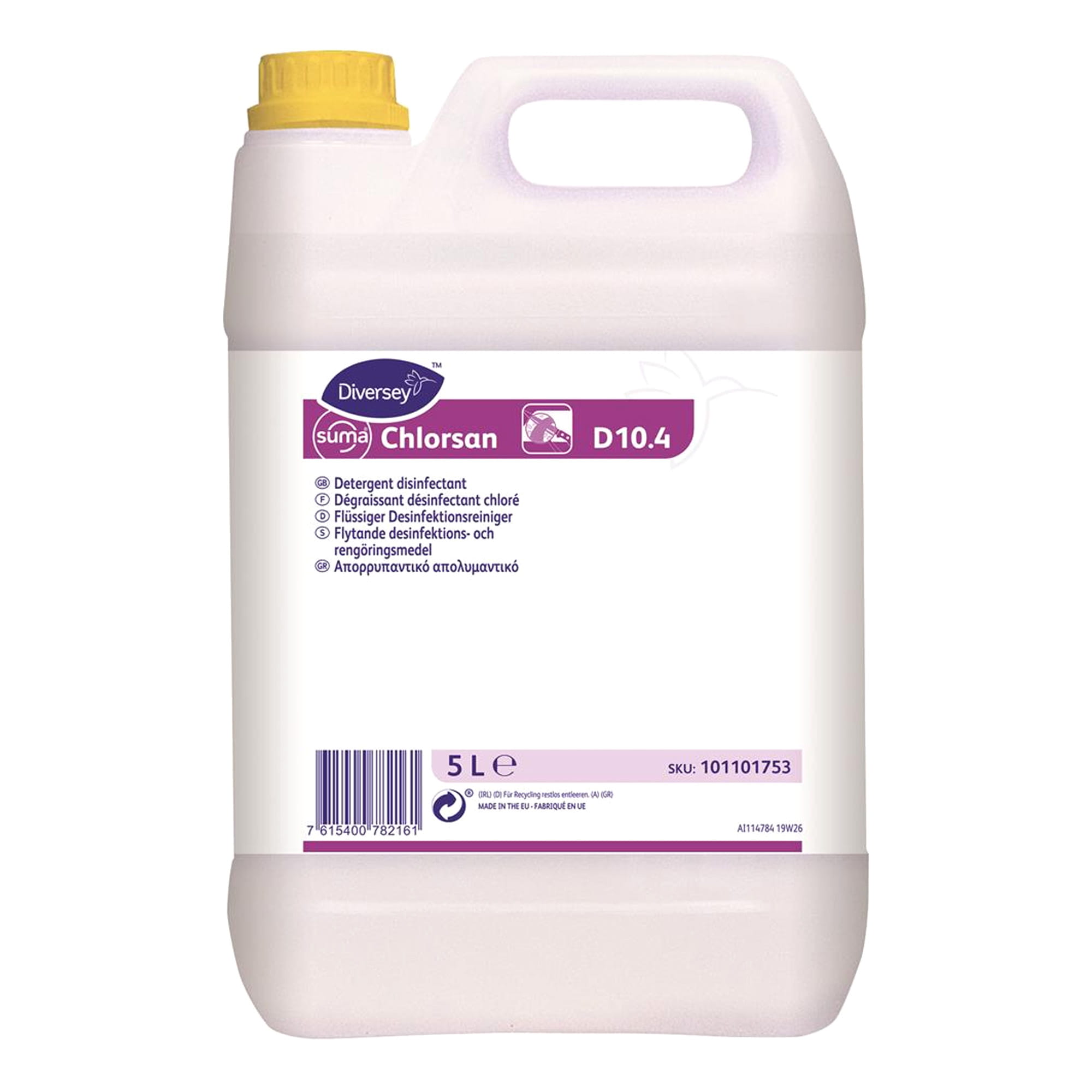 Suma Chlorsan D10.4 flüssiger Desinfektionsreiniger 5 Liter Kanister 7516659_1