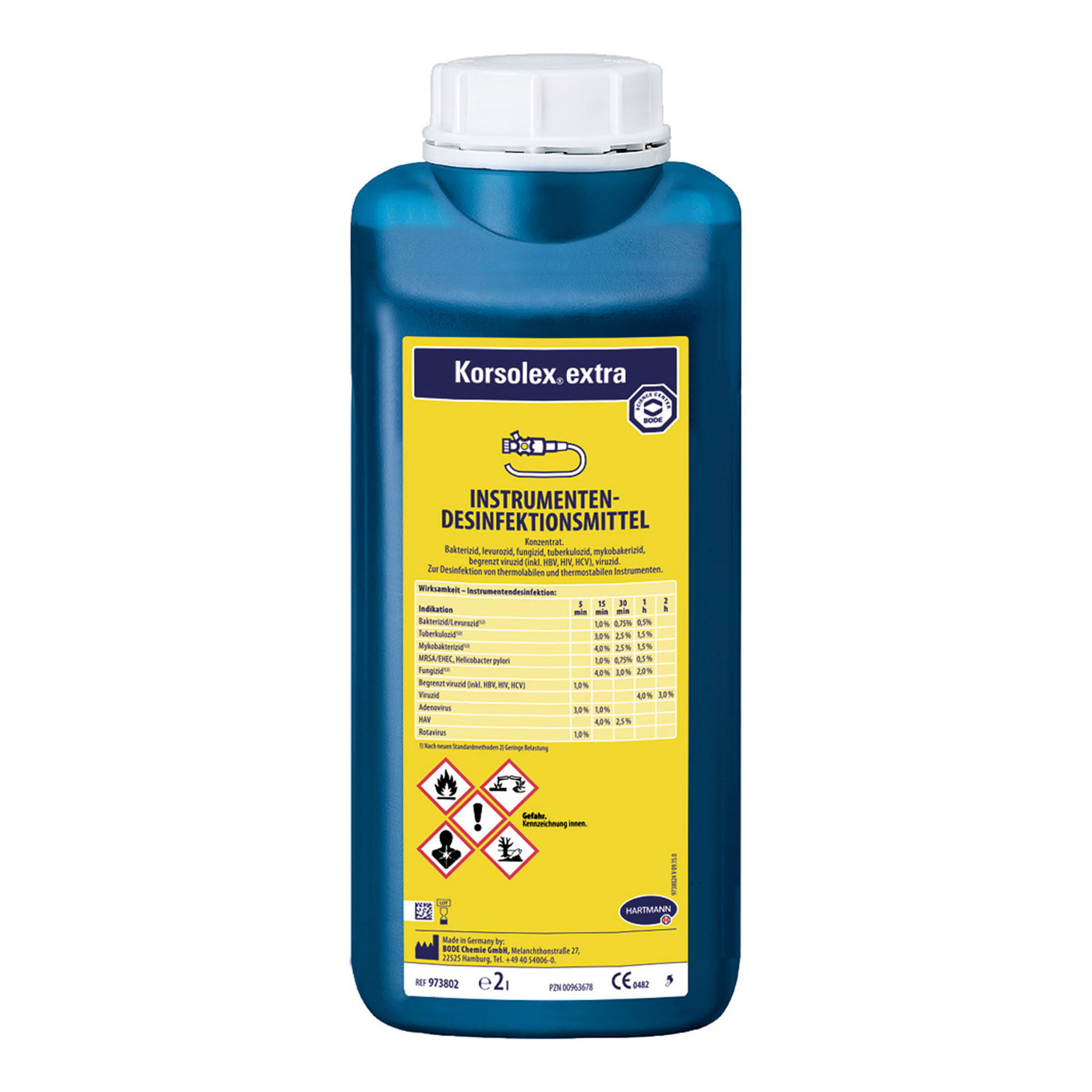 Bode Korsolex extra Konzentrat Instrumentendesinfektion 2 Liter Flaschen 973802_1