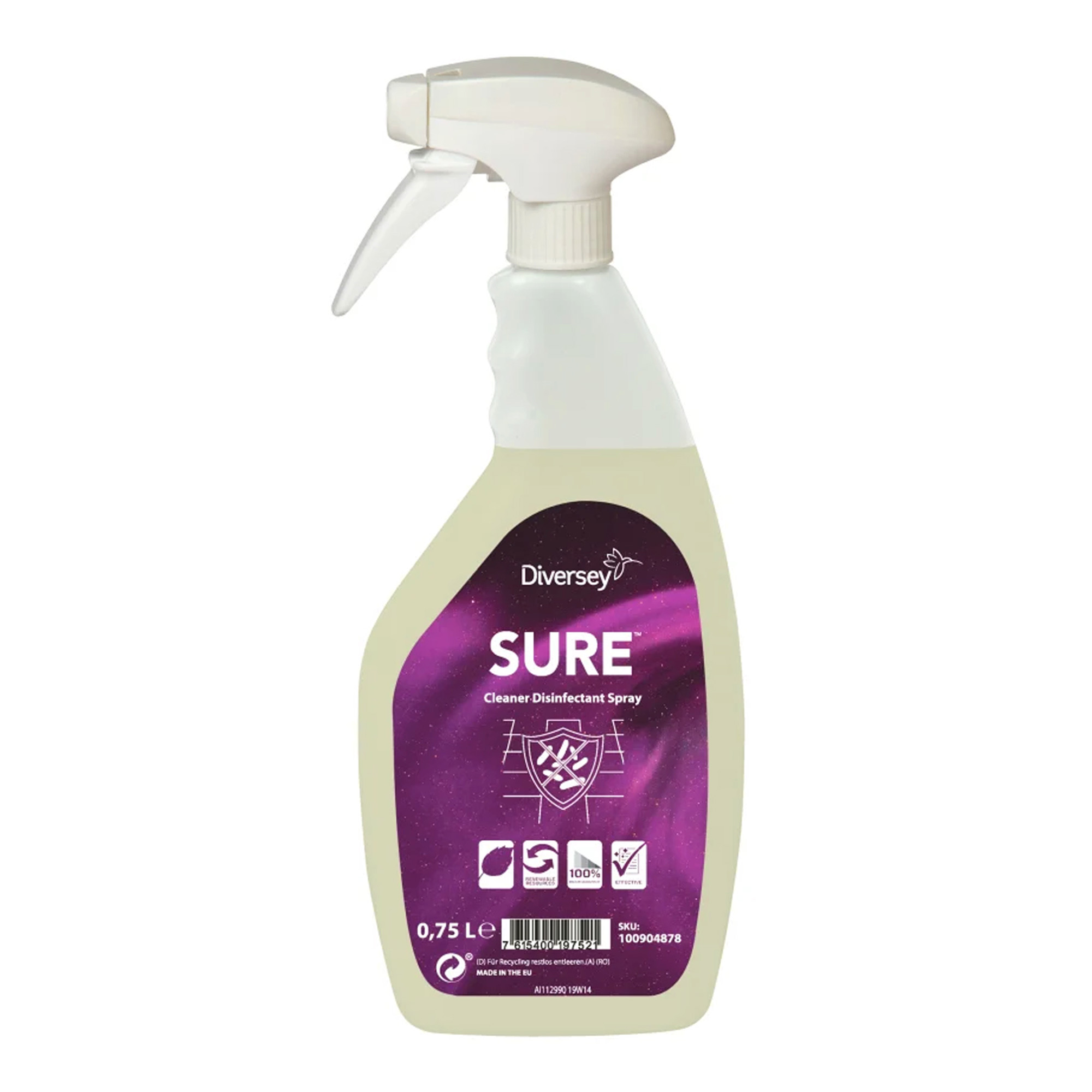 SURE Cleaner Disinfectant Spray Desinfektionsreiniger 750 ml 100904878_1