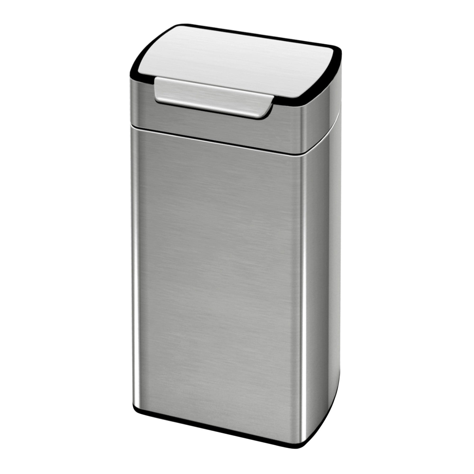 Simplehuman Rectangular Touch-Bar Bin Abfallbehälter 30 Liter Edelstahl matt, 10015590_1