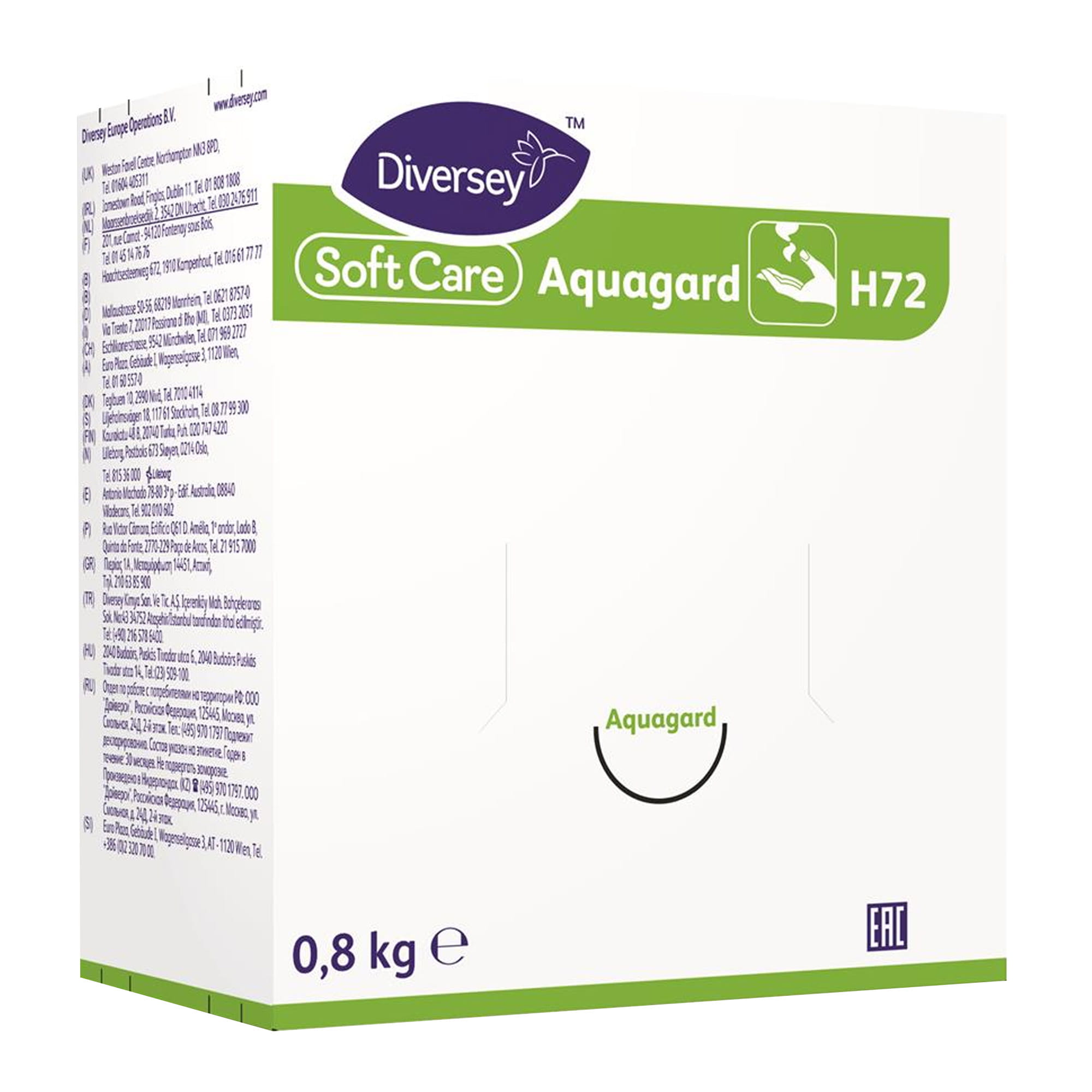 Soft Care Hautschutzcreme Aquagard H72 800 ml Soft Care Kartusche 100953625_1