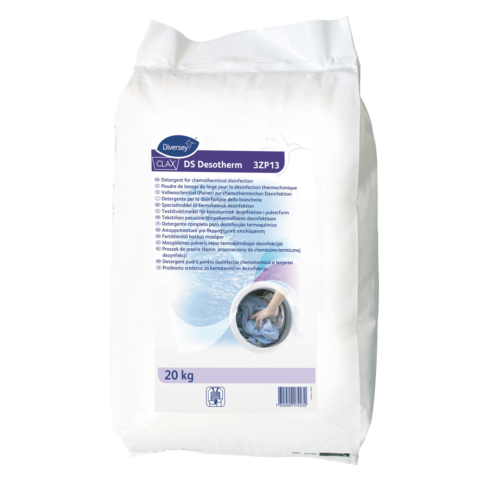 Clax DS Desotherm 3ZP13 Desinfektionswaschmittel 20 kg Sack 100859276_1