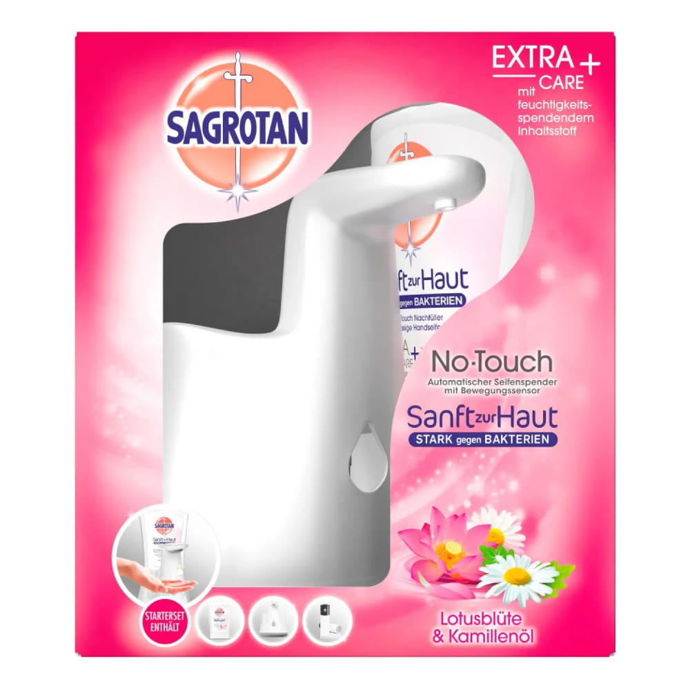 Sagrotan No-Touch automatisch Seifenspender Sensor 250 ml Nachfüller 779573_1