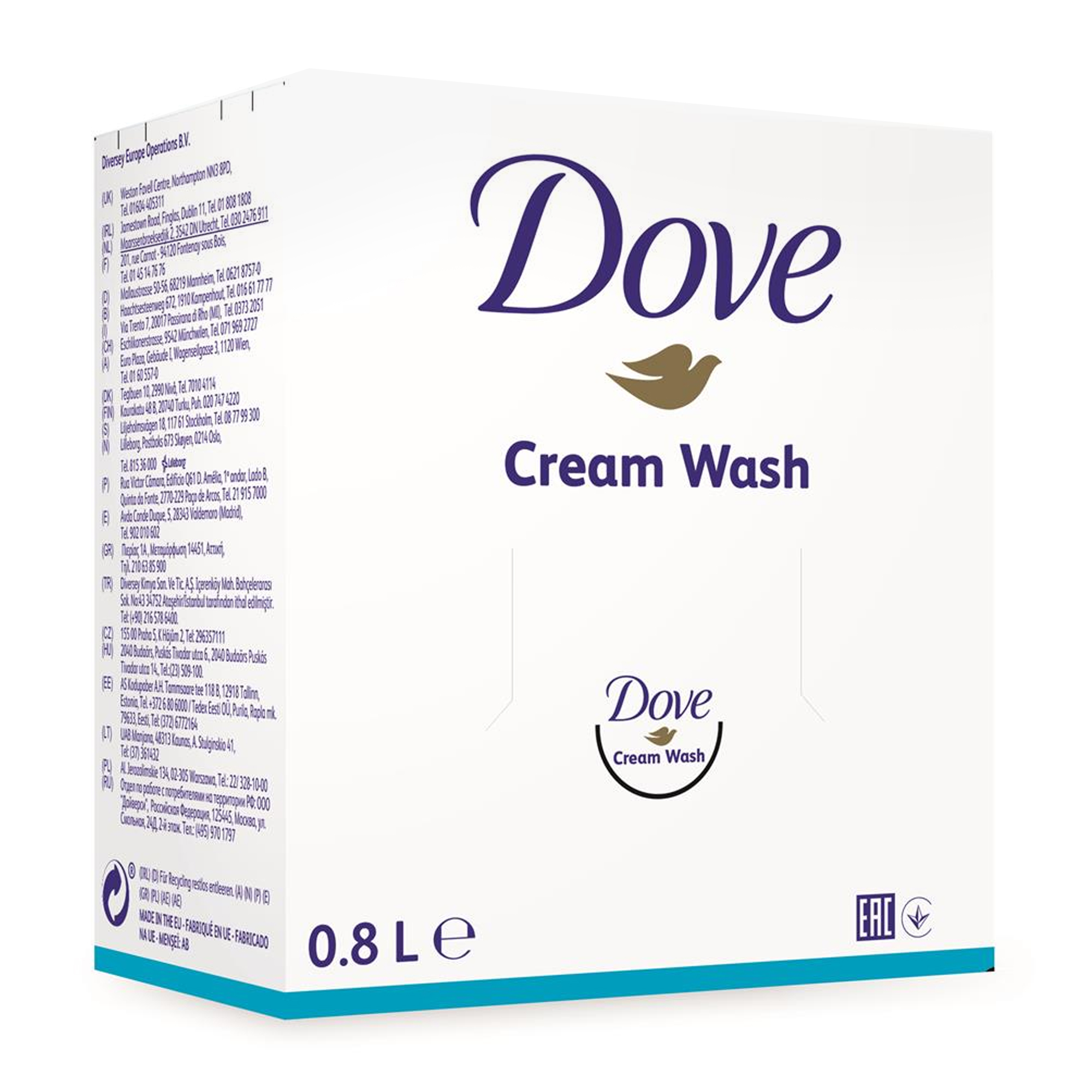 Dove Cream Wash Seifencreme 800 ml Soft Care Kartusche 3877_1